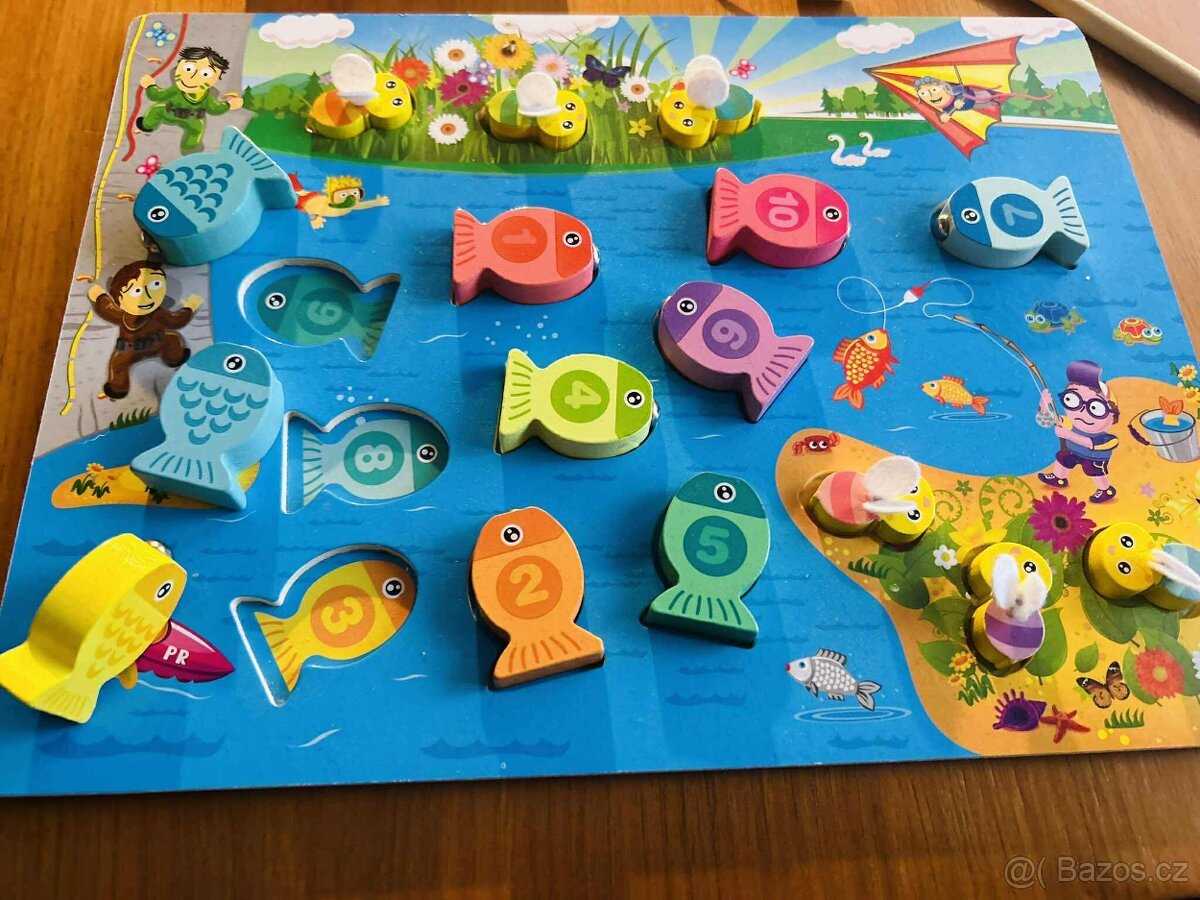 Interaktivní chytání rybek a včelek - 2
