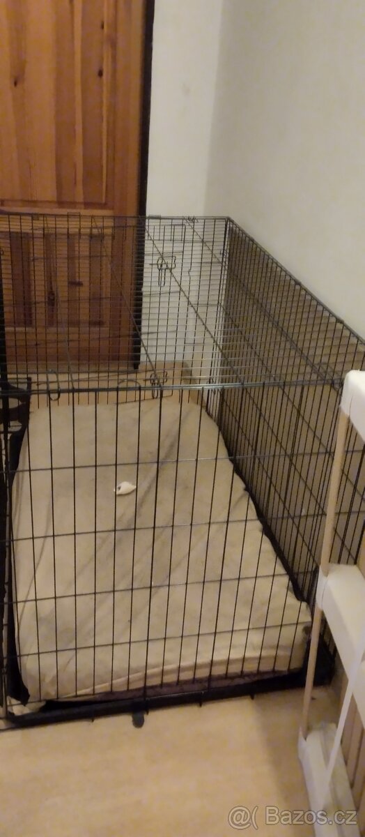 Skládací klec 106x75x70cm - 2