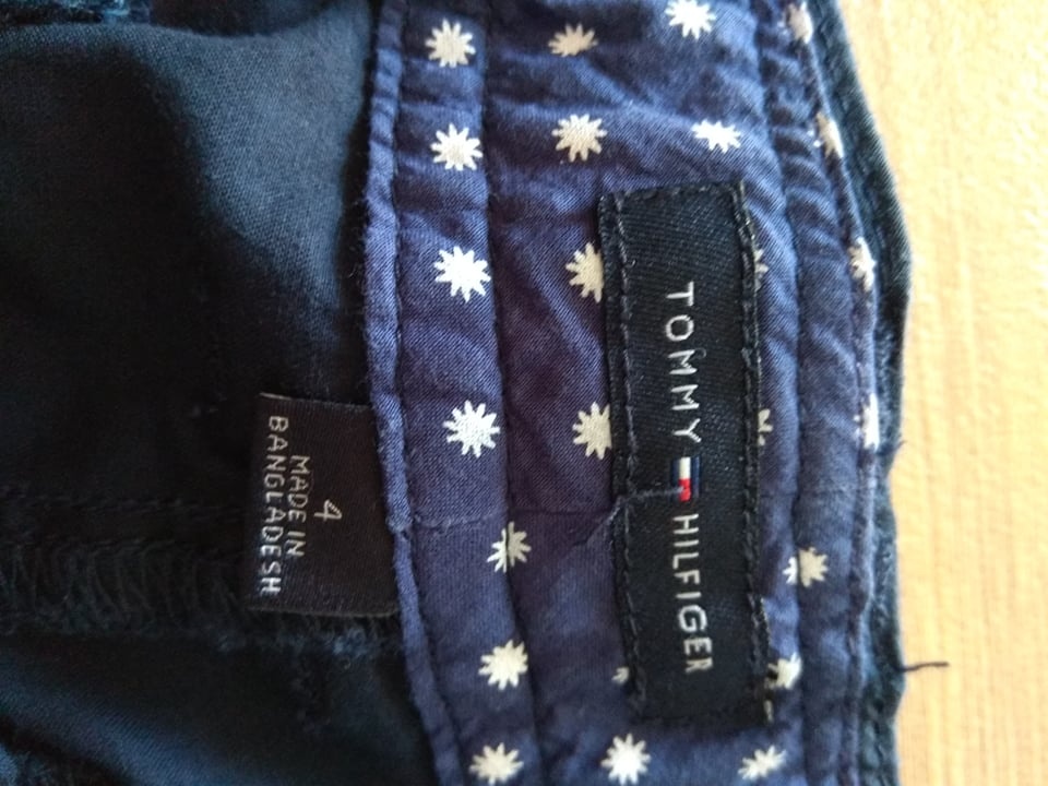 Dámské šortky Tommy Hilfiger, velikost 4, modré - 2