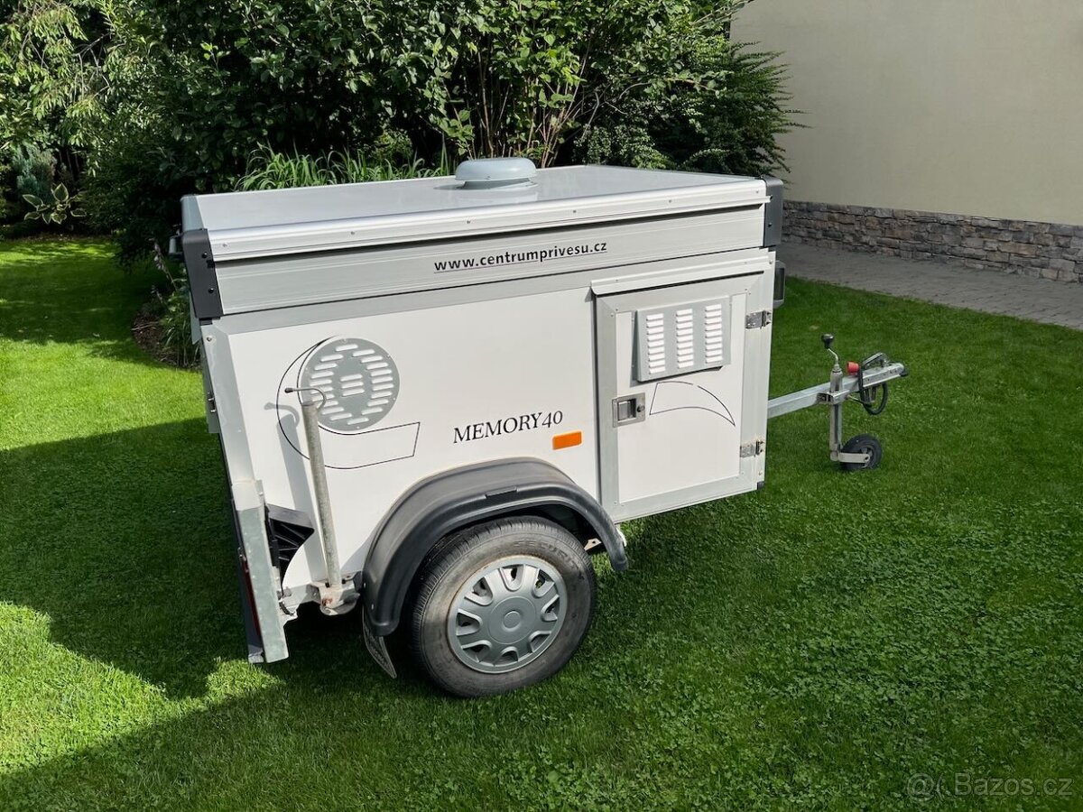 WT metall TH3 přívěsný vozík na psy - 2