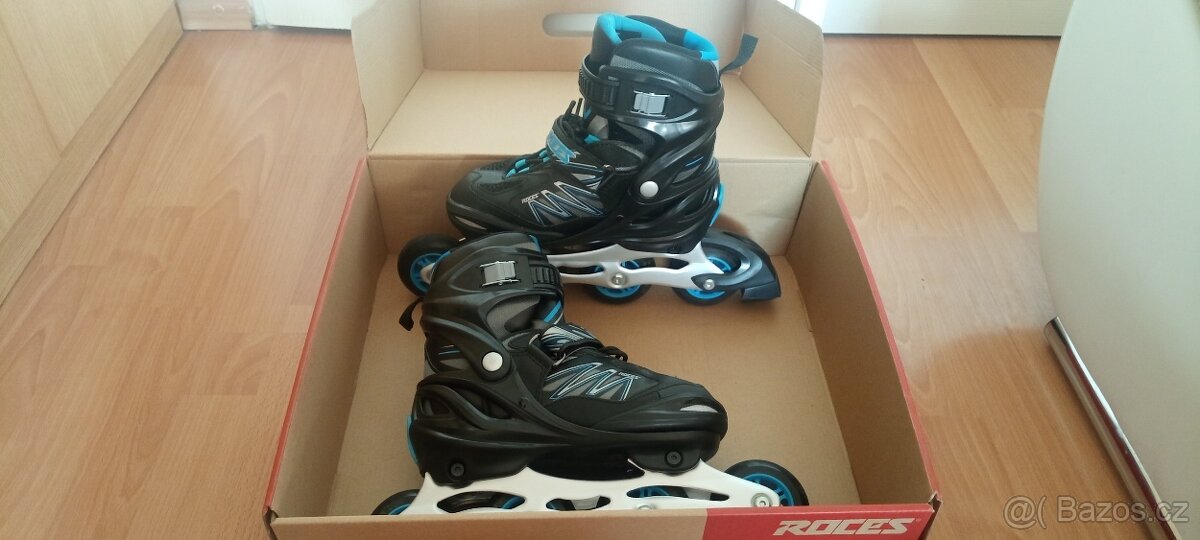 Nastavitelné kolečkové brusle Roces modré - 2