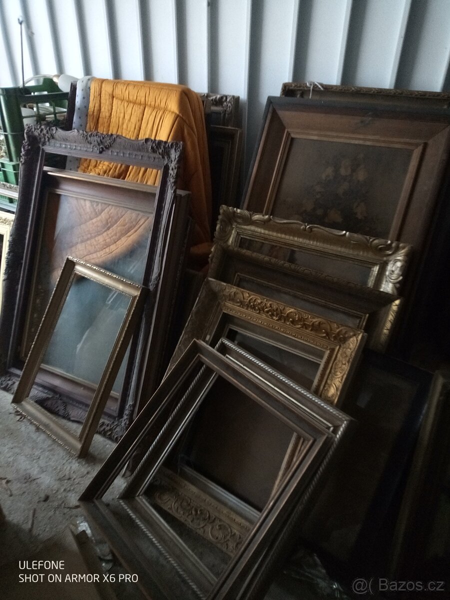 Rámy starožitné od obrazů - 2