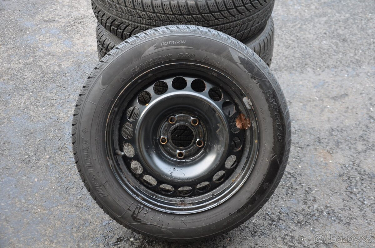Audi A4, typ 8K - sada kompletních zimních kol - 2