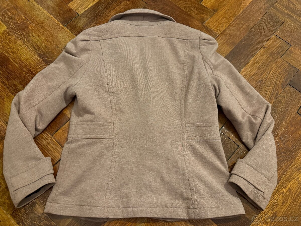 Starorůžový kabátek H&M vel. L - 2
