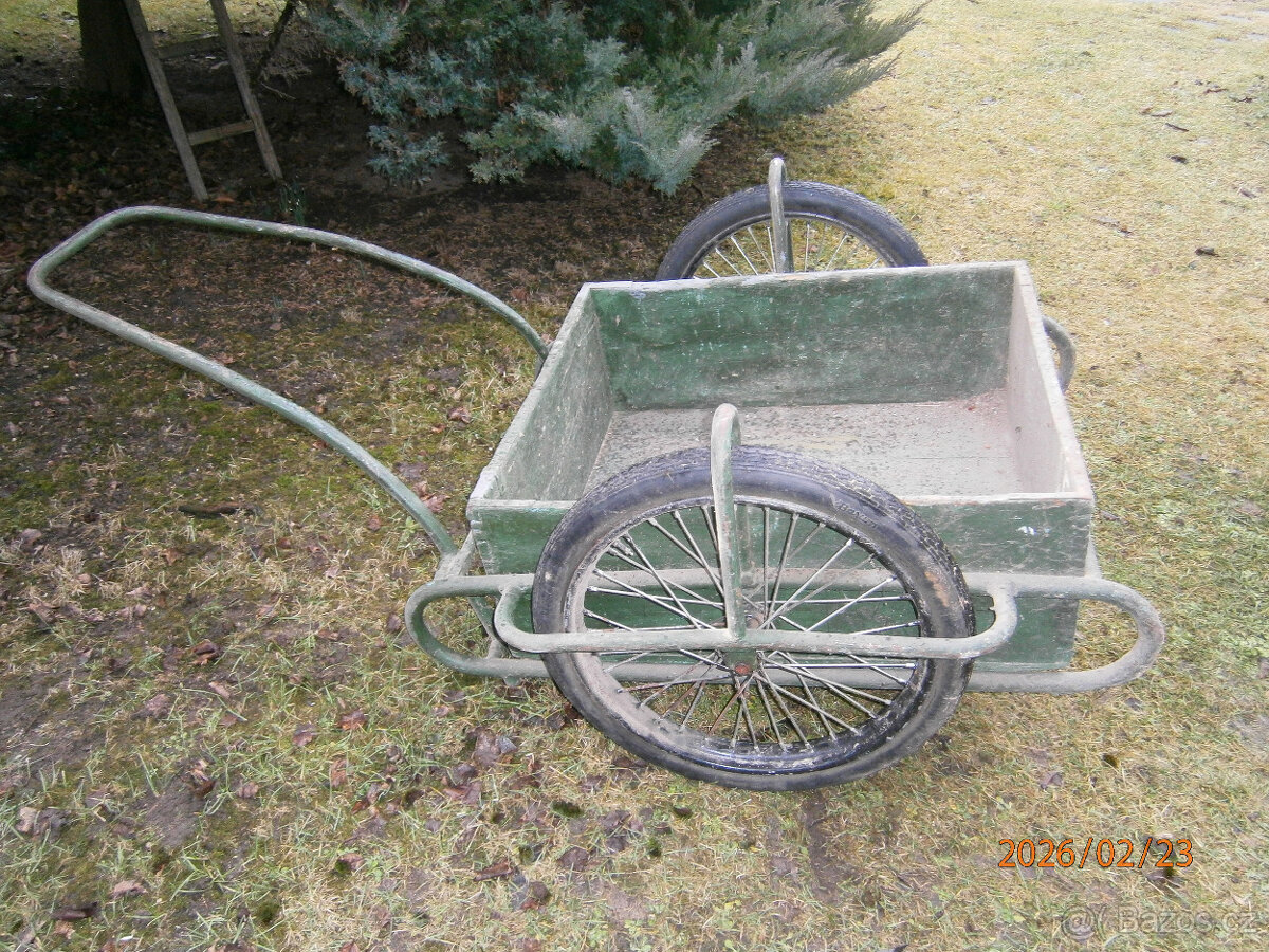 ruční kára - dvoukolák - 2