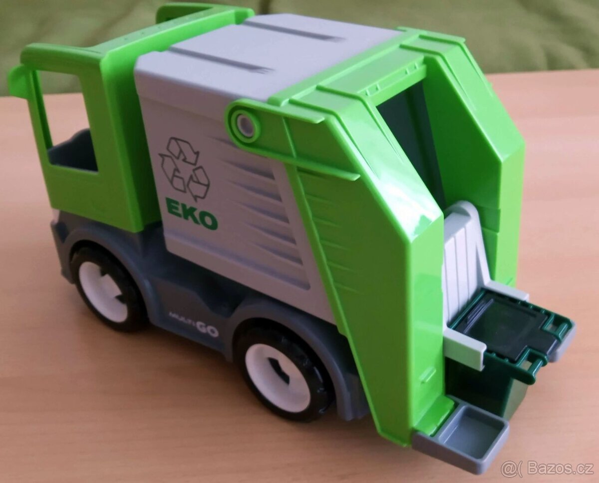 Popelářský vůz Multi GO pro IGRÁČKA - skvělý stav vč figurky - 2