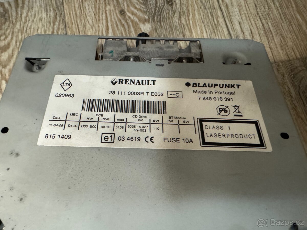 Autorádio Renault Laguna III - 2