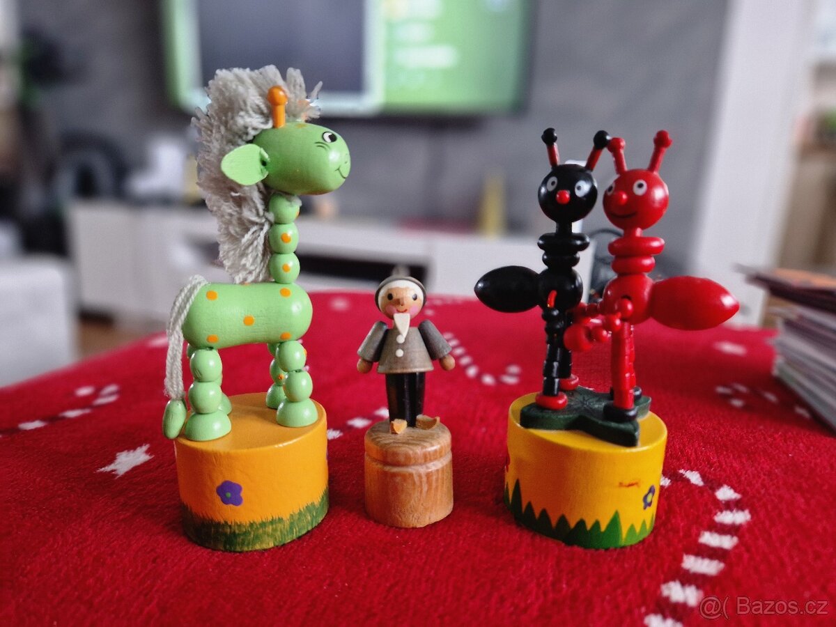 Dřevěné pohyblivé hračky - Ferda mravenec - 2