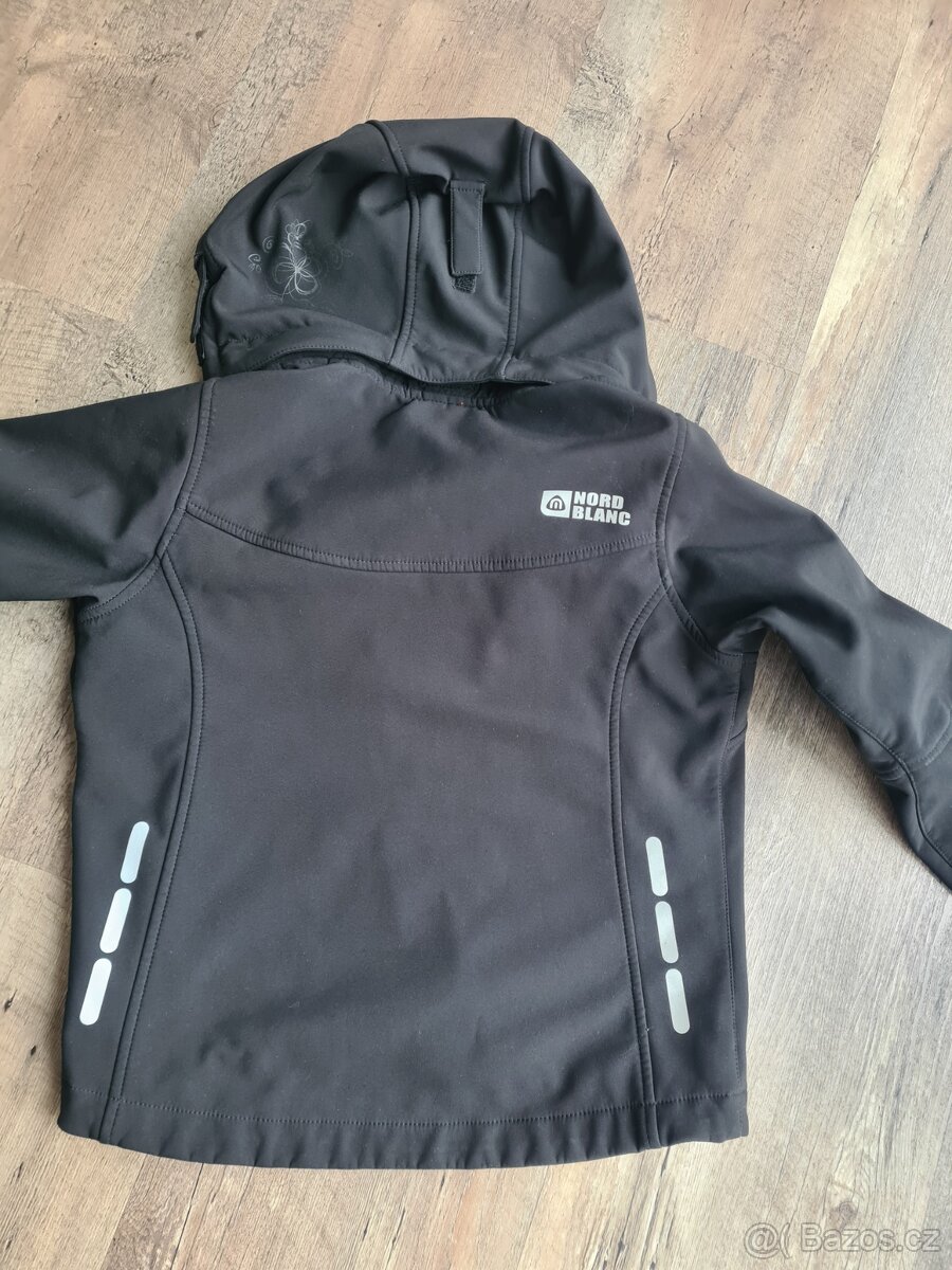 Softshield bunda Nordblanc 122/128 PĚKNÁ - 2