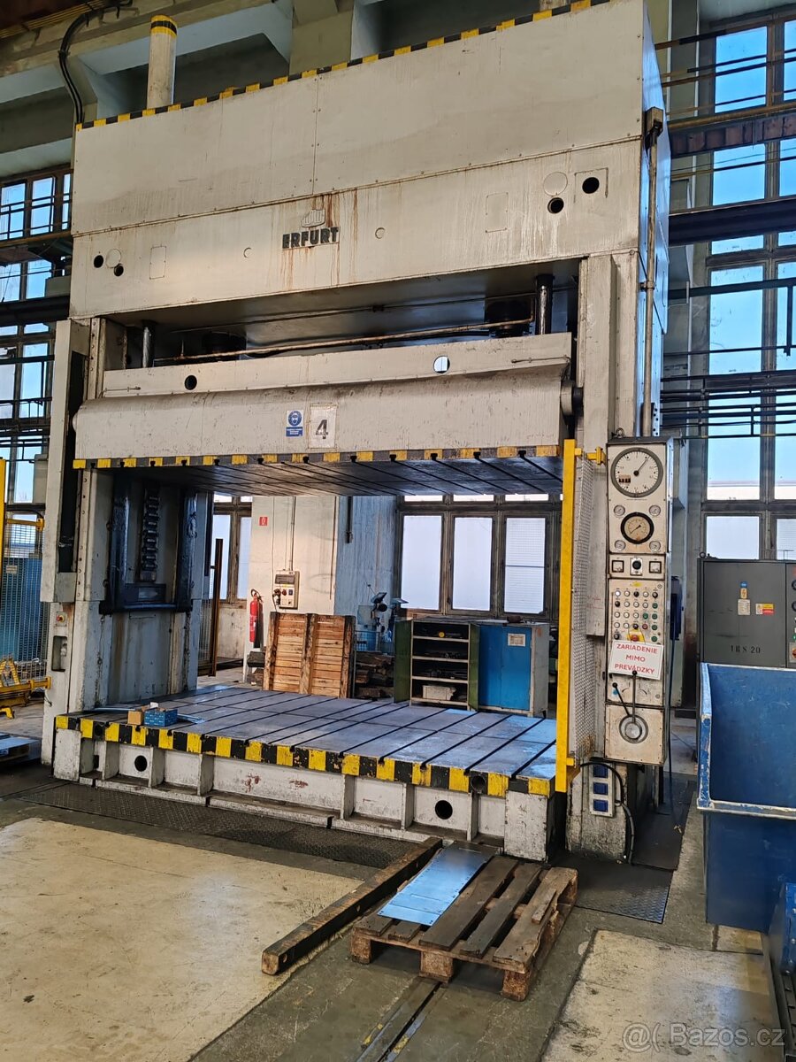 Hydraulický tušírovací lis  ERFURT - 2