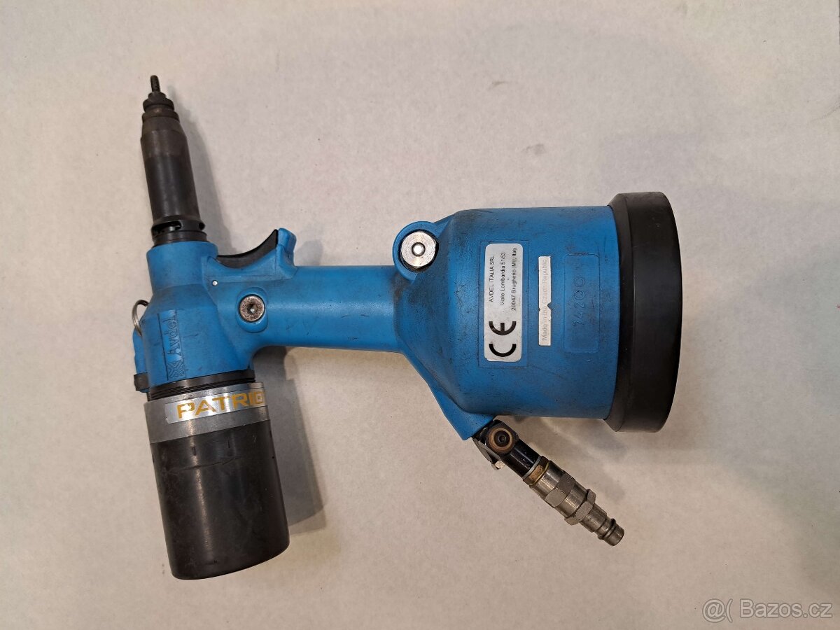 Profesionální Pneumatická Nýtovačka Avdel / PATRIO (Max. 7 B - 2