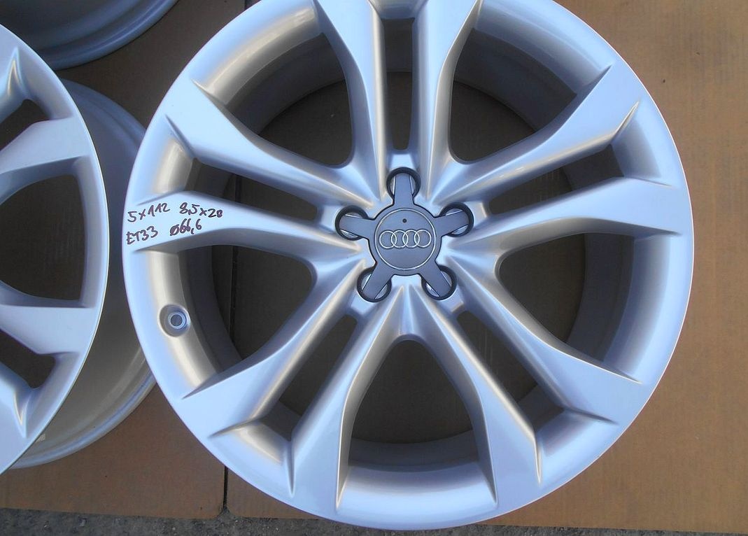 Alu disky originál Audi 20", 5x112, ET 33, šířka 8,5J - 2