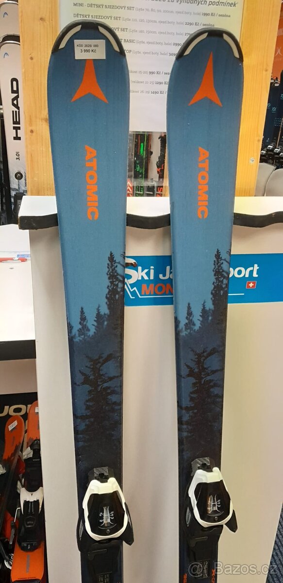 Atomic Maverick JR. + Atomic C6 GW, 150cm, 2024 - 2