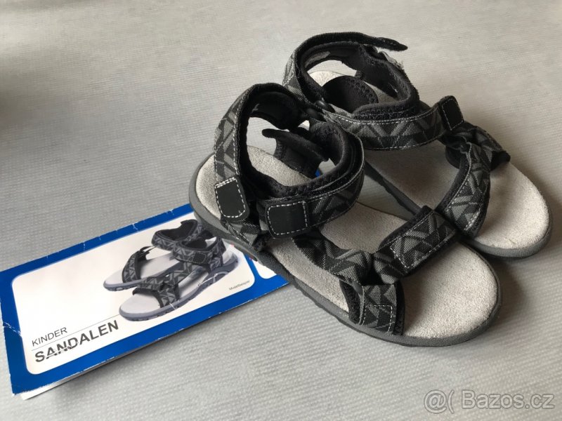 Letní páskové sandále a ADIDAS tenisky ZDARMA - vel. 29 - 2