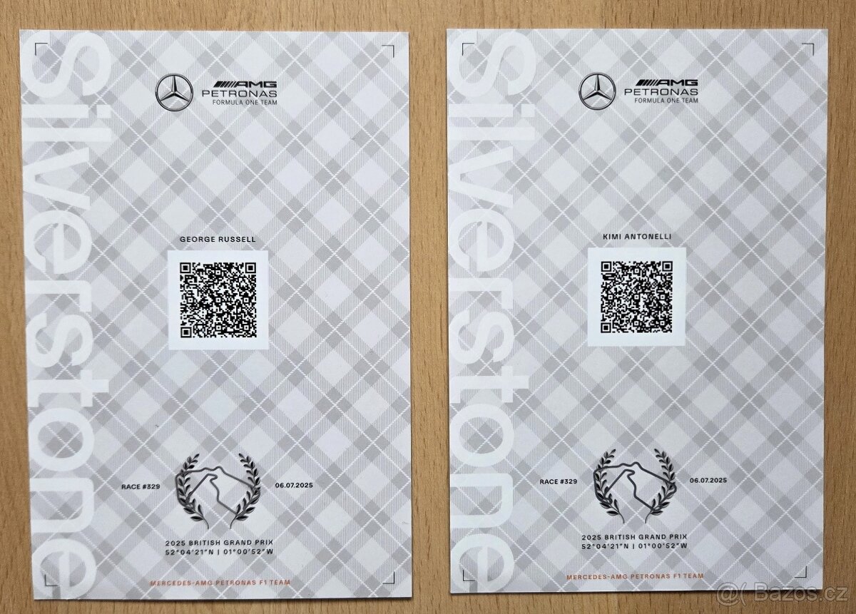 Mercedes F1 2025 Silverstone George Russell Kimi Antonelli - 2