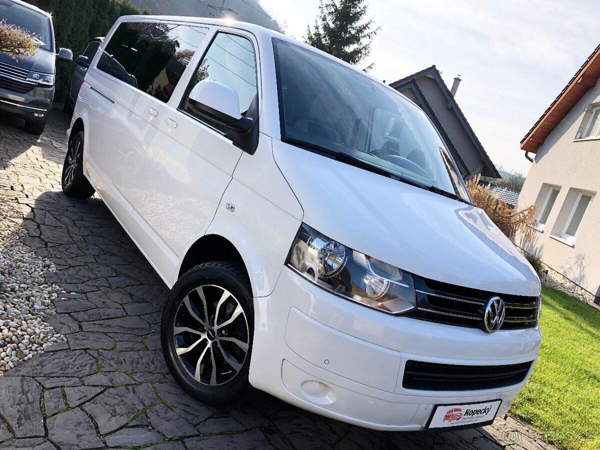 VW Caravelle T5 LONG-2015-DPH-Tažné-barva Candy Multivan - 2