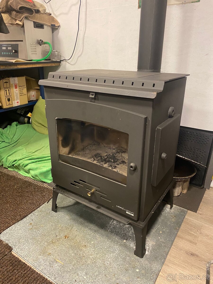 Krbová kamna ARKTIC 12 s plotýnkou - 2