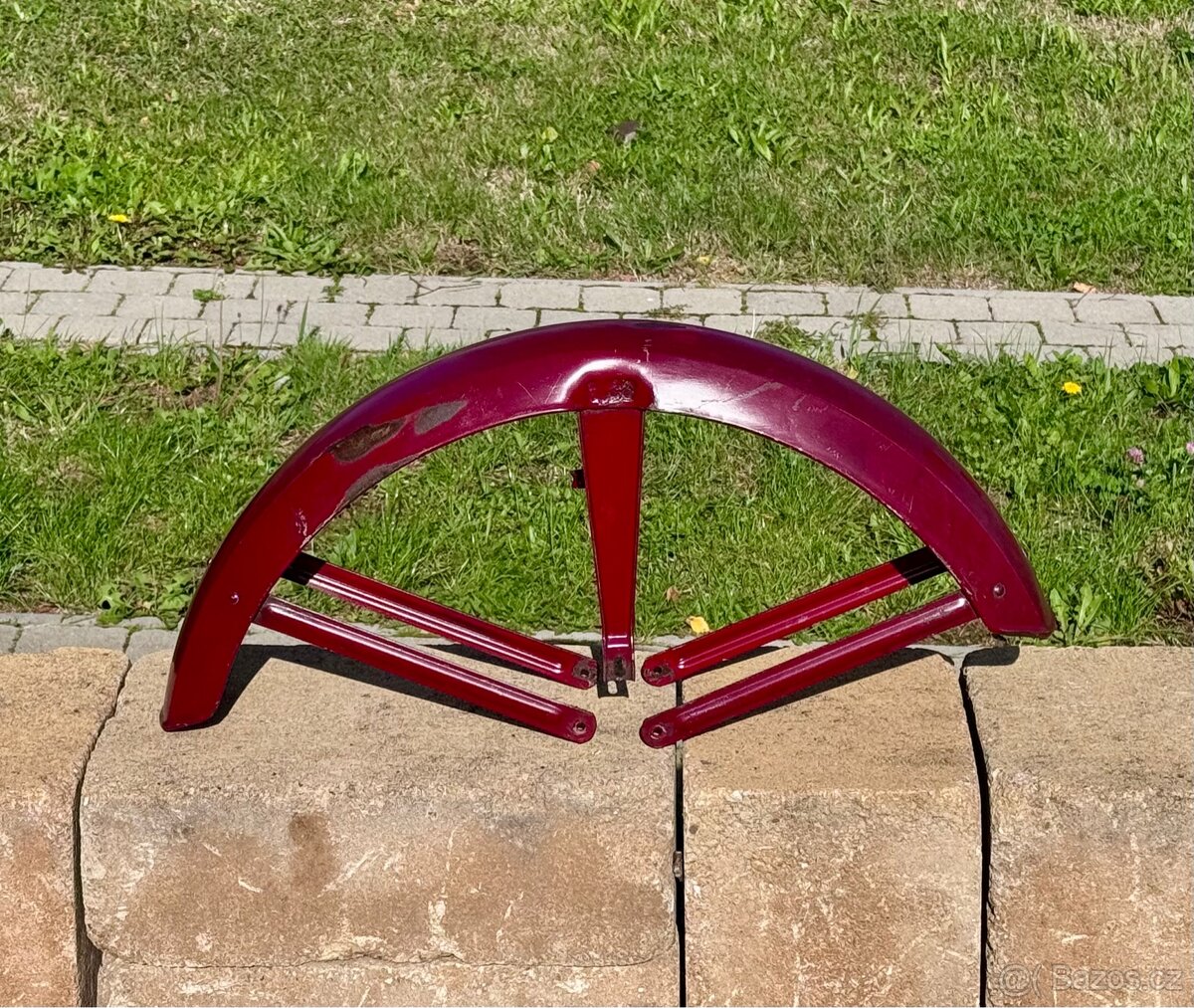 Jawa 350, CZ - přední blatník - 2