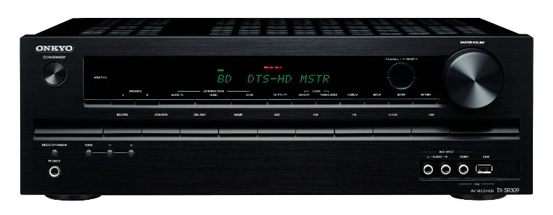 Onkyo TX-SR309 5.1 160 W 3D HDMI, USB AV receiver, DO, návod - 2