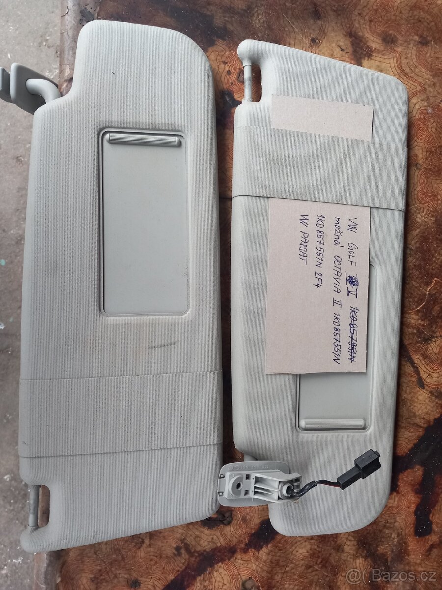 Sluneční clony WV GolfVI - 2