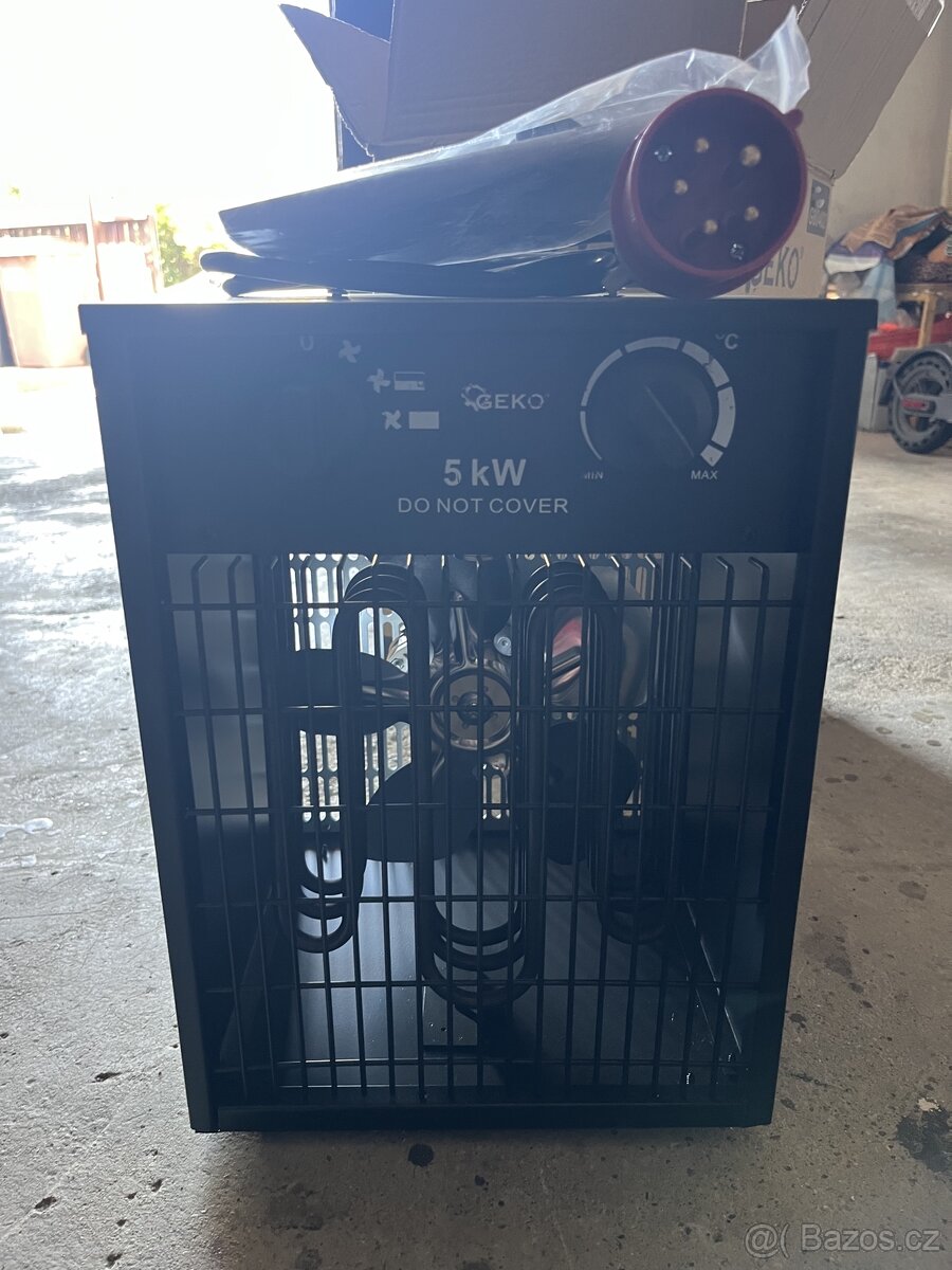 Geko 5kw, elektricke topeni - 2