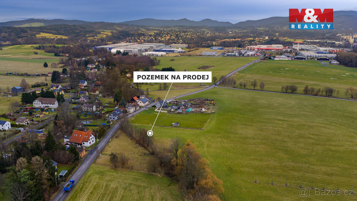Prodej pozemku k bydlení, 1702 m², Liberec, ul. Ostašovská - 2