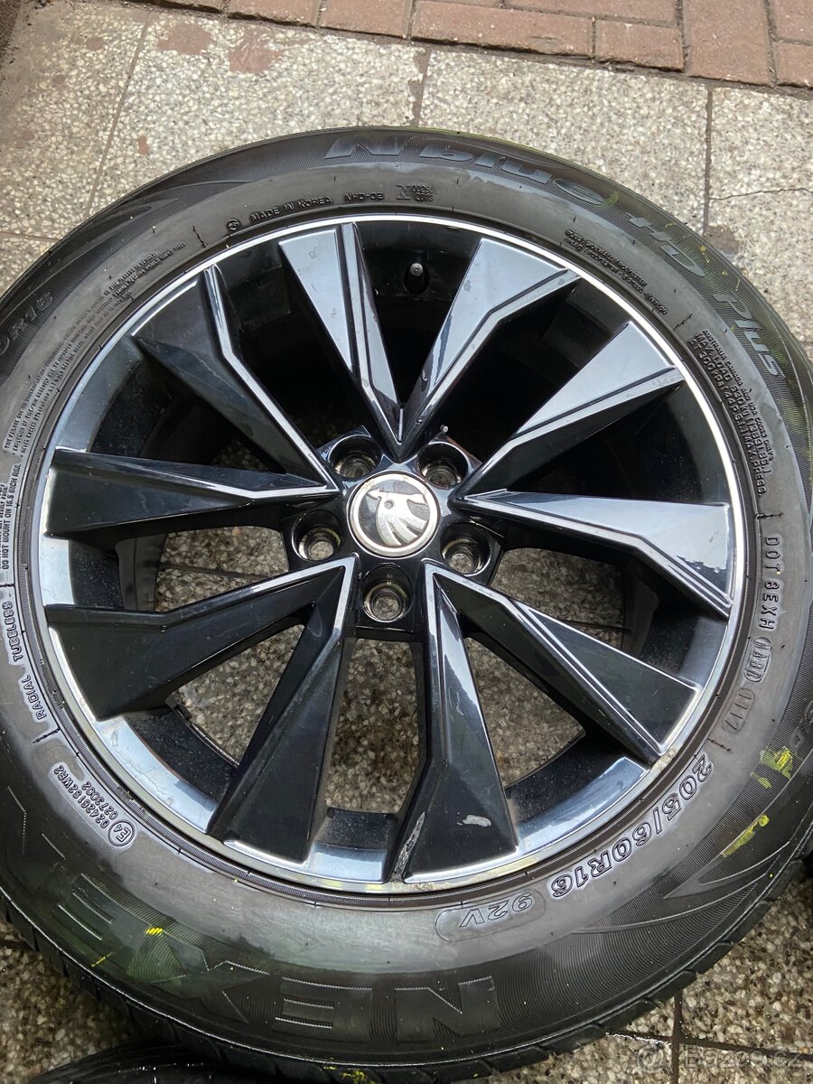 Alu kola 5x100 r16 Škoda Monte Carlo - 2