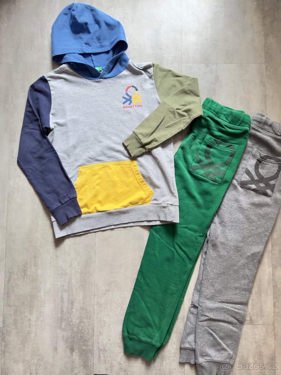 Mikina+tepláky Benetton 146/152 - 2