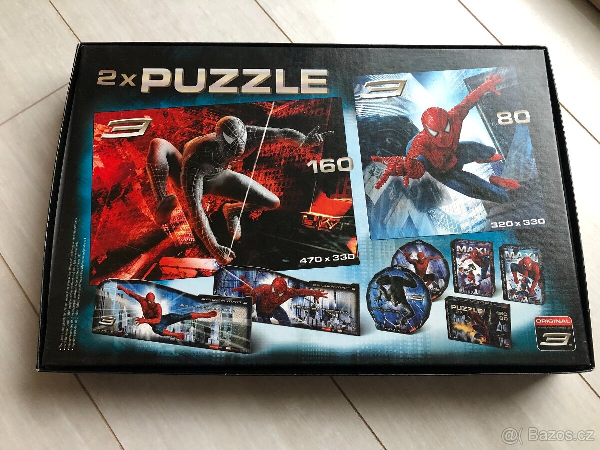 Puzzle Spiderman pro věk 7+ - 2