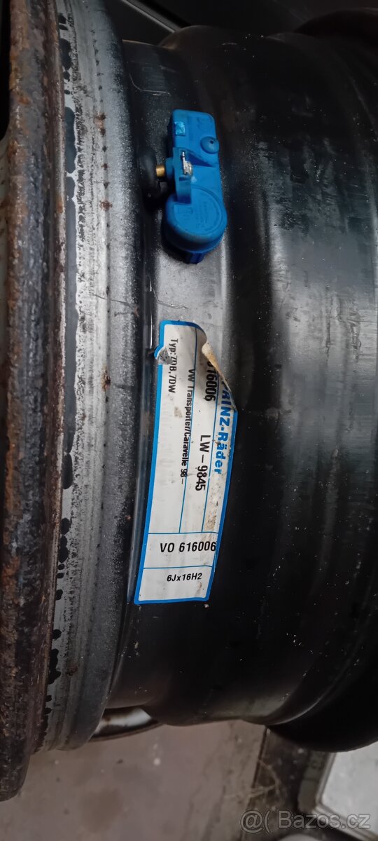 Plechove disky VW T4 - 2