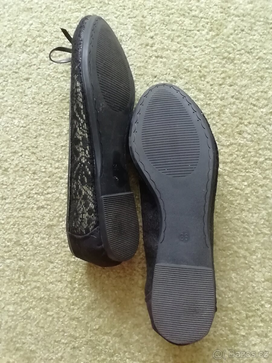 Černé baleríny Graceland - 2