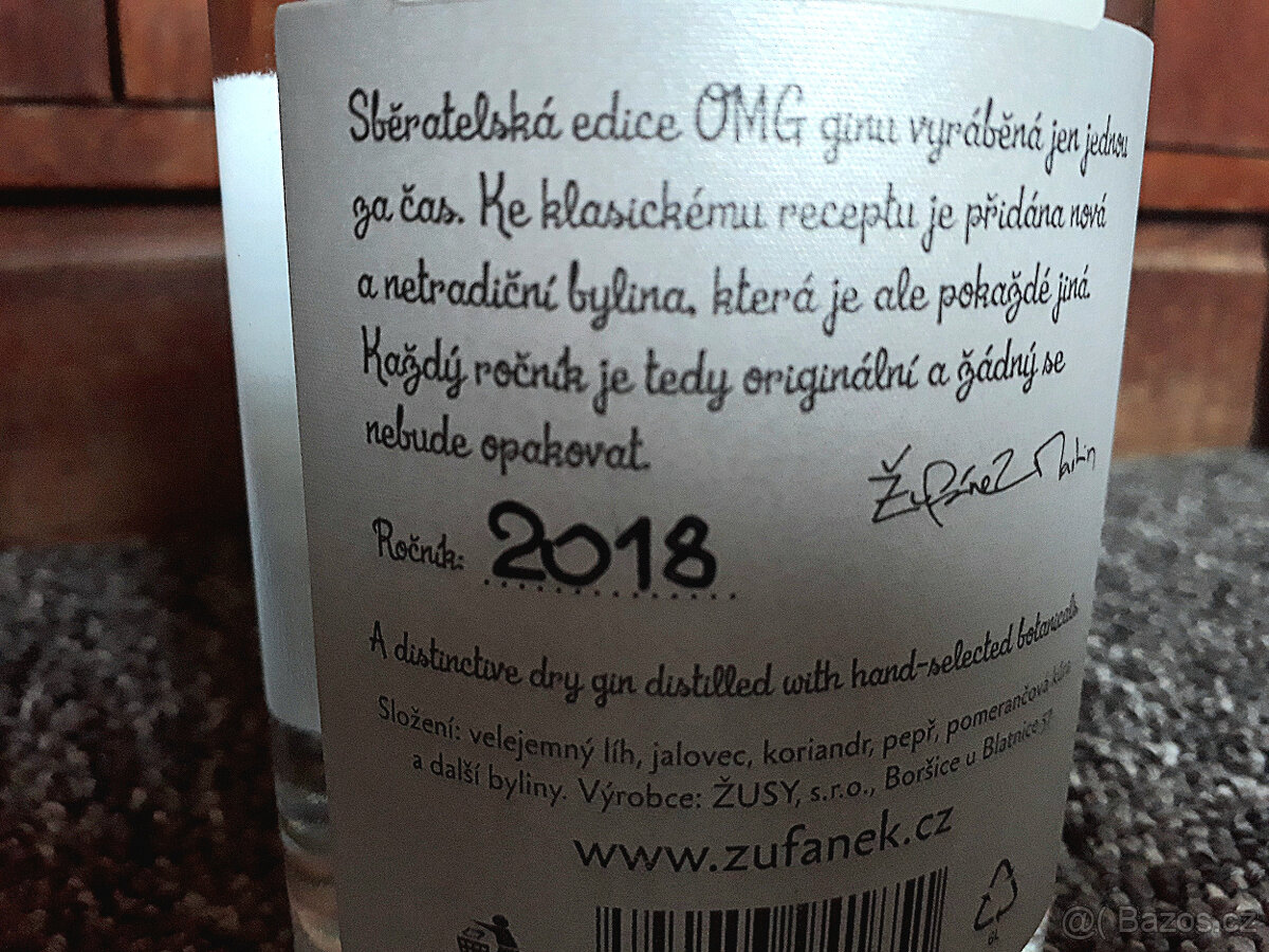 Prodám Žufánek OMFG 2018 - 2