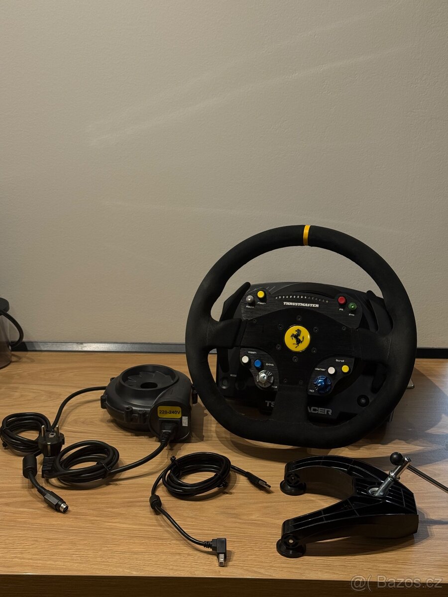 Thrustmaster TS-PC RACER + Ferrari 488 Challenge Wheel + T3P - 2