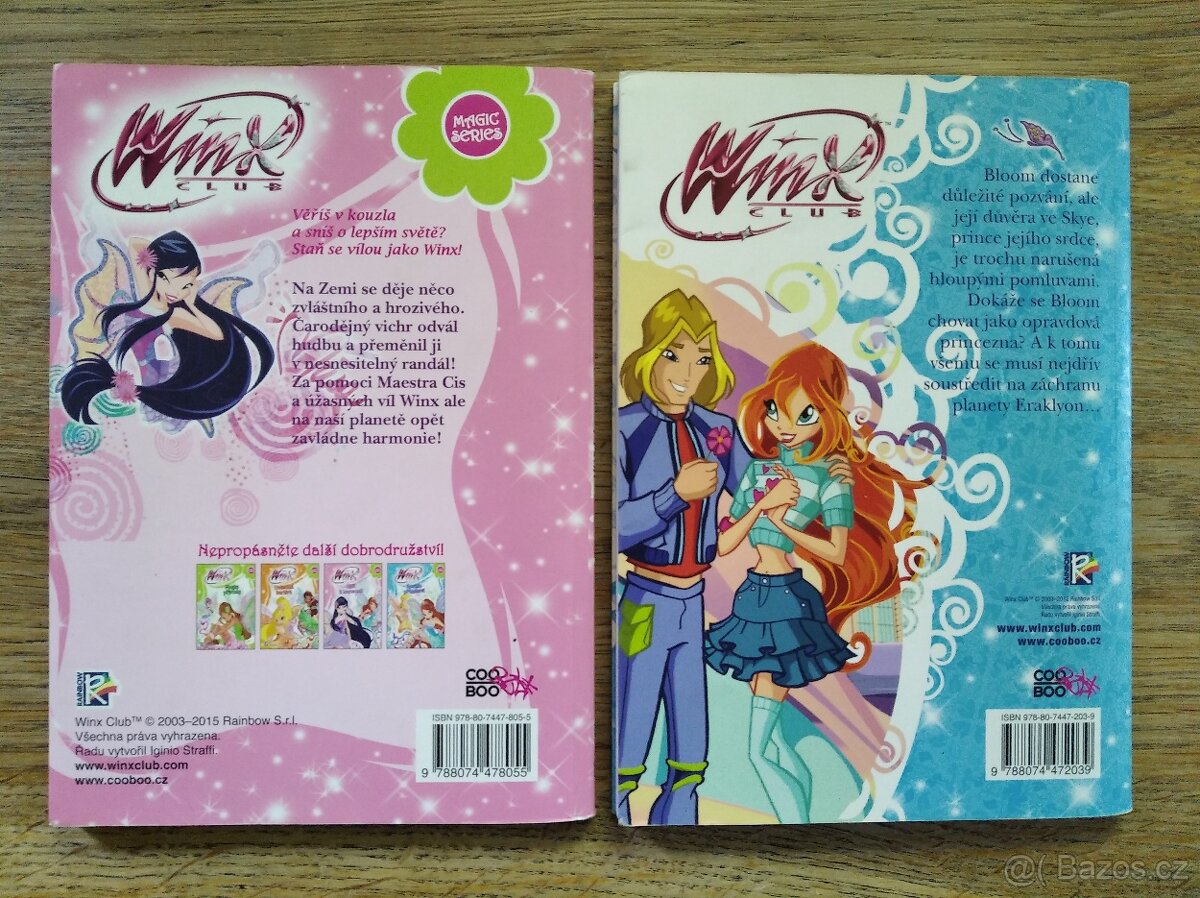 2x knížka Winx Club COOBOO - 2