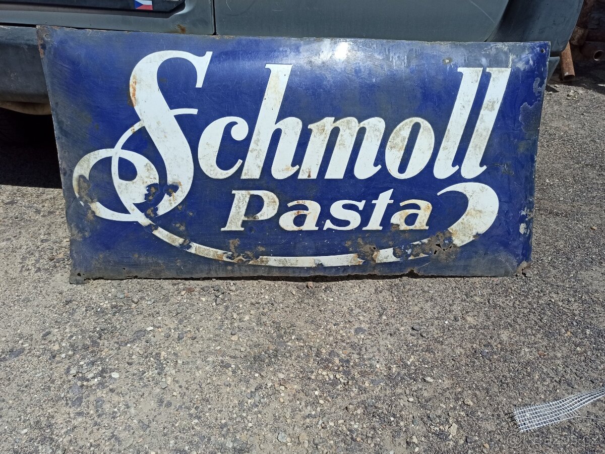 Prodám smaltovanou ceduli - 2