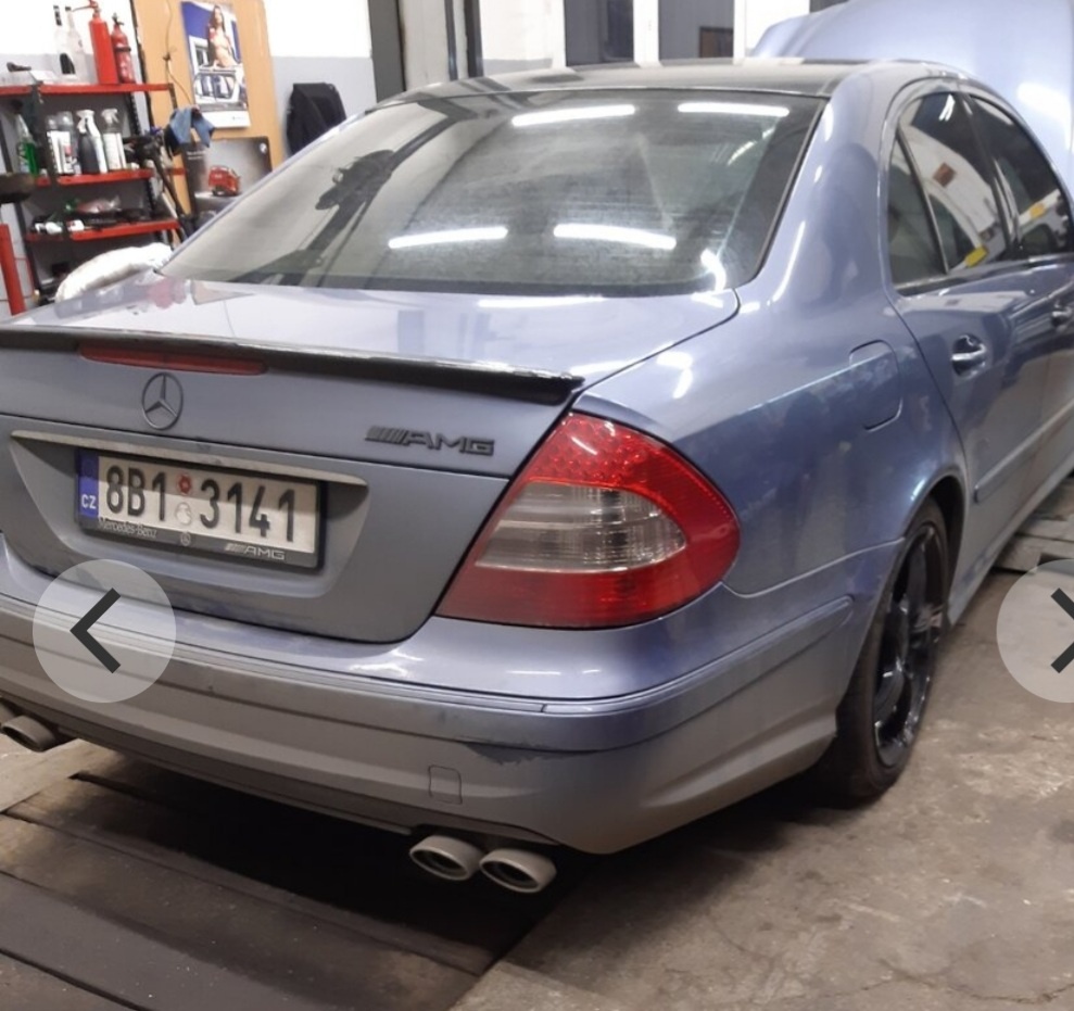 Mercedes e63 amg packet - 2