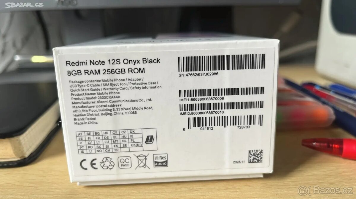 Xiaomi Redmi Note 12s - 256GB - 2
