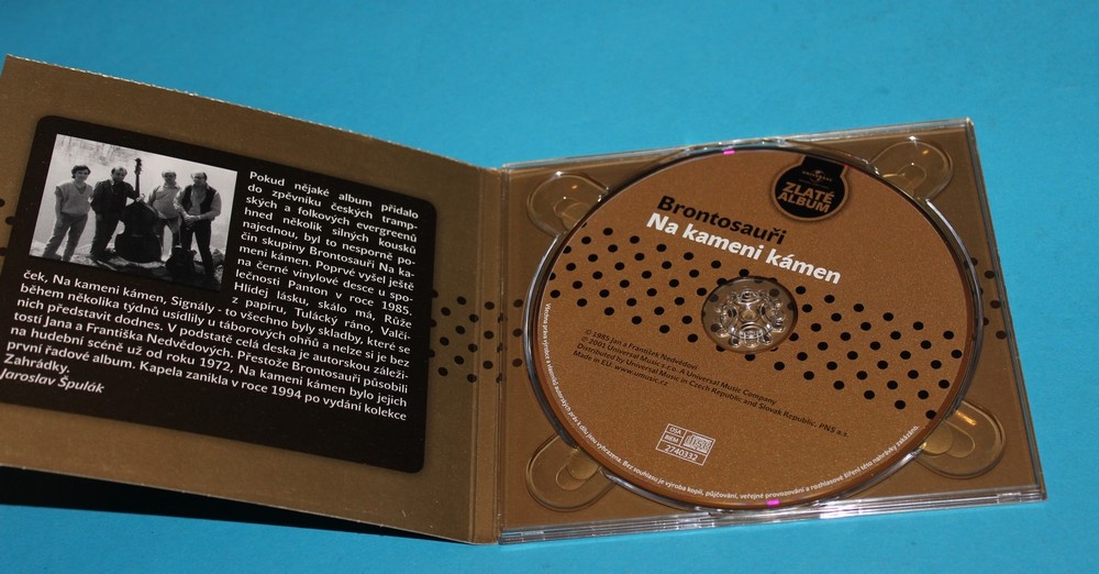 CD Na kameni kámen (zlaté album) - 2