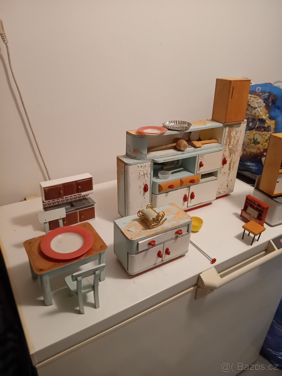 Retro dřevěná kuchyňka - 2