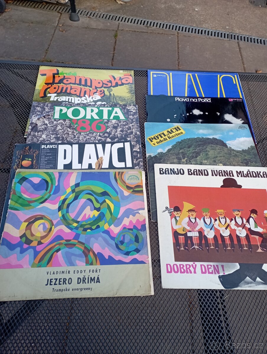 Folk, trampské LP 88 ks - 2