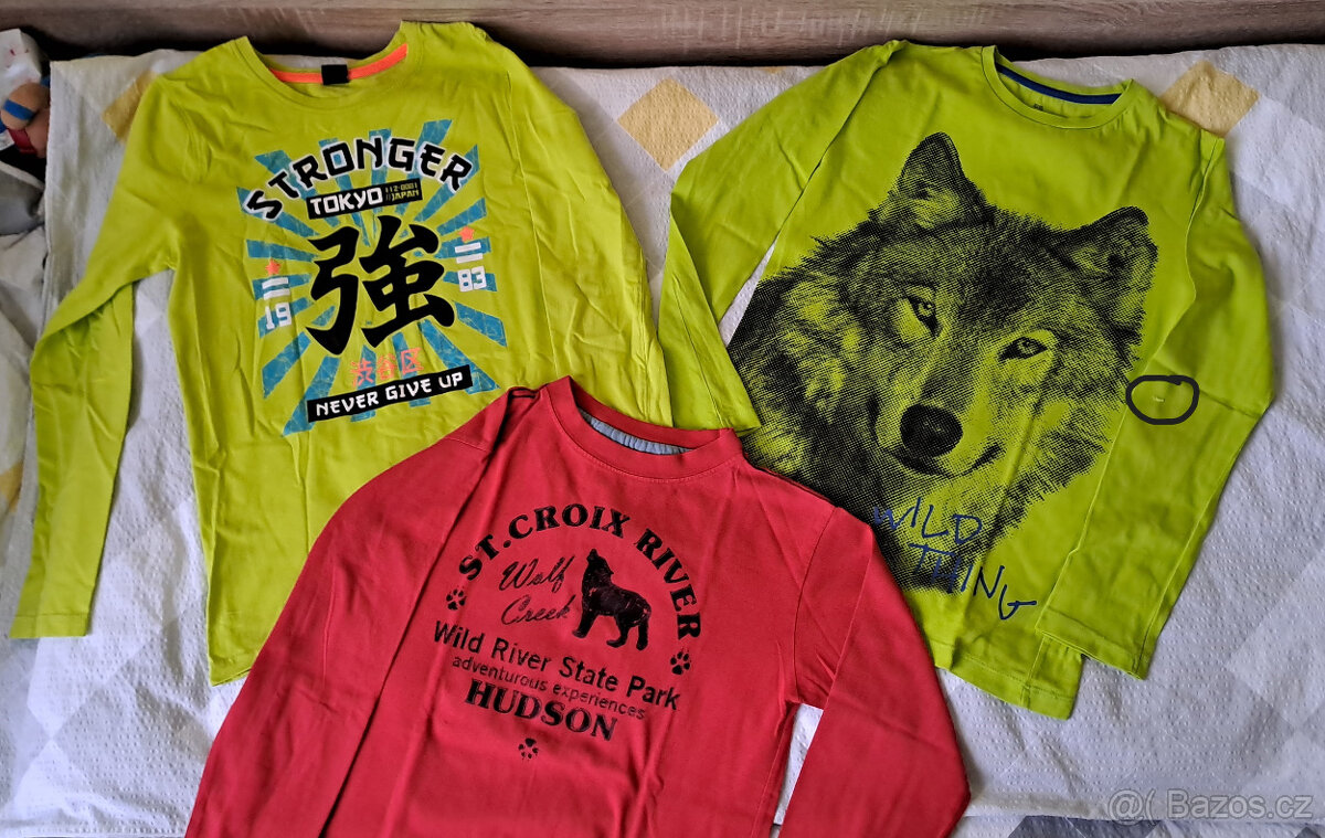 Chlapecká trika vel. od 146 do 158 - 2
