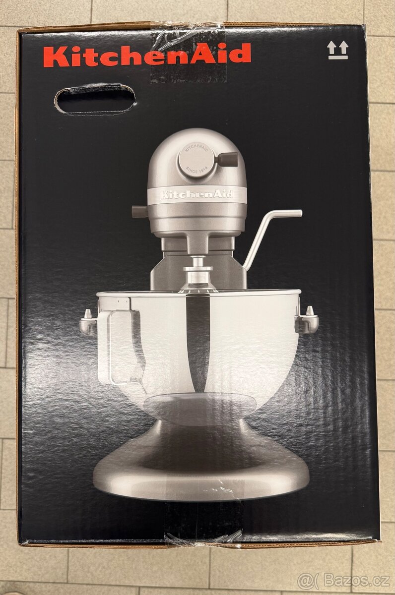 KitchenAid robot Heavy Duty 5KSM55SXXECU stříbrný - 2