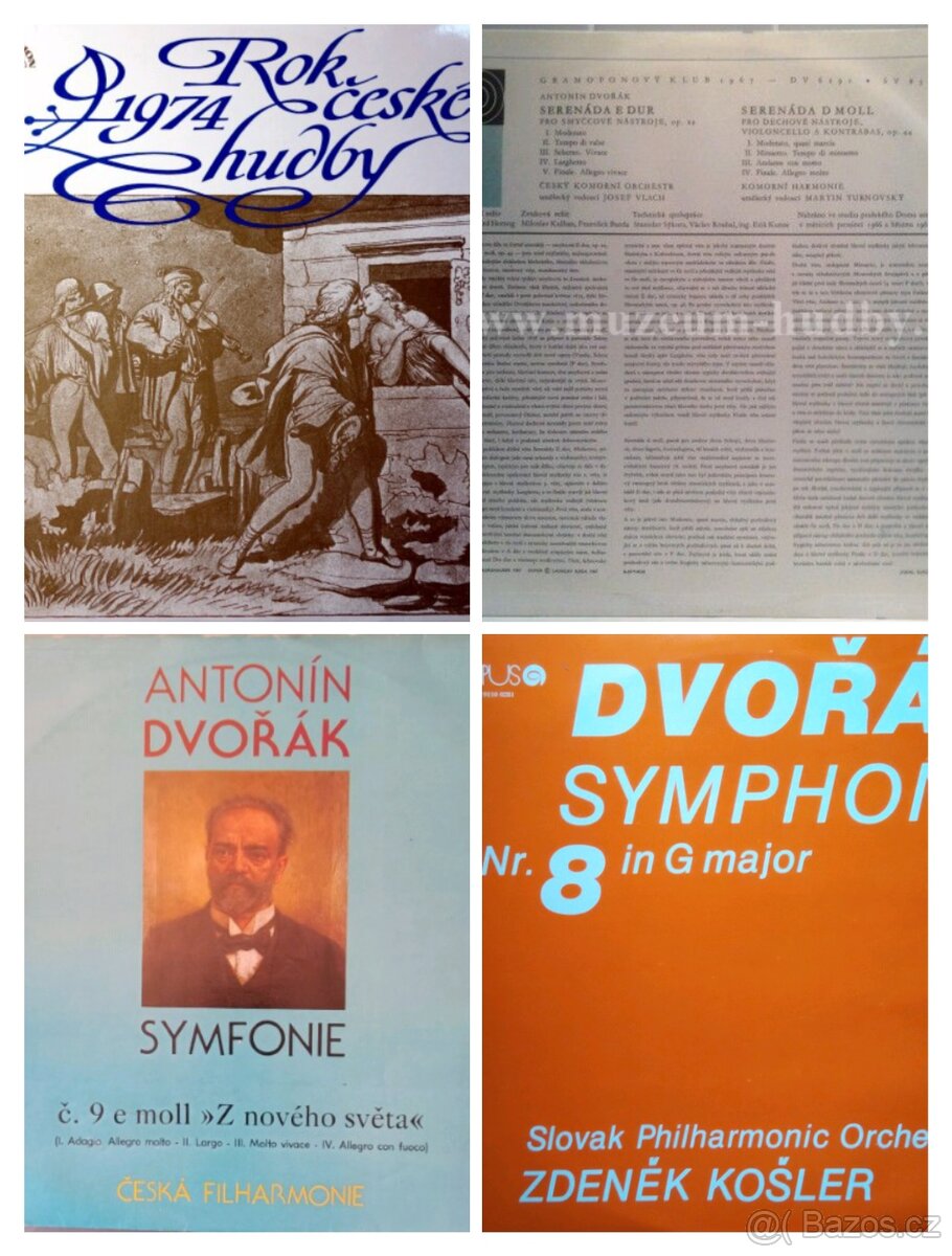 Diskotéka LP Vinylů klasické hudby - 2