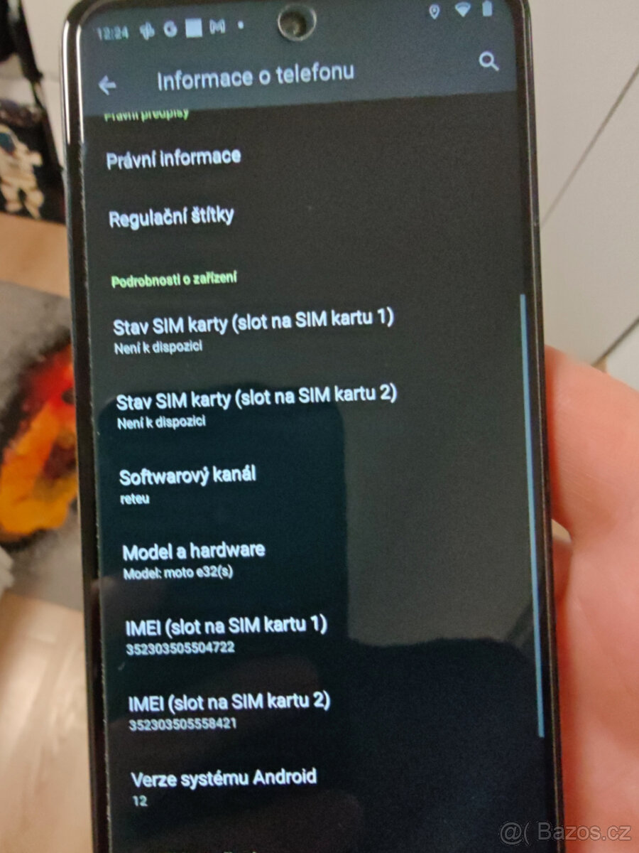 Motorola Moto E32s 4/64GB šedá - 2