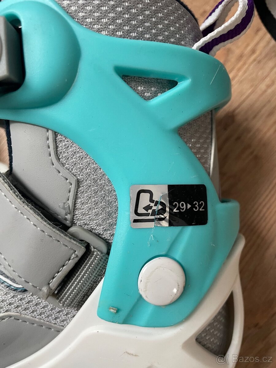 Brusle na led 29-32 dětské rostoucí - 2