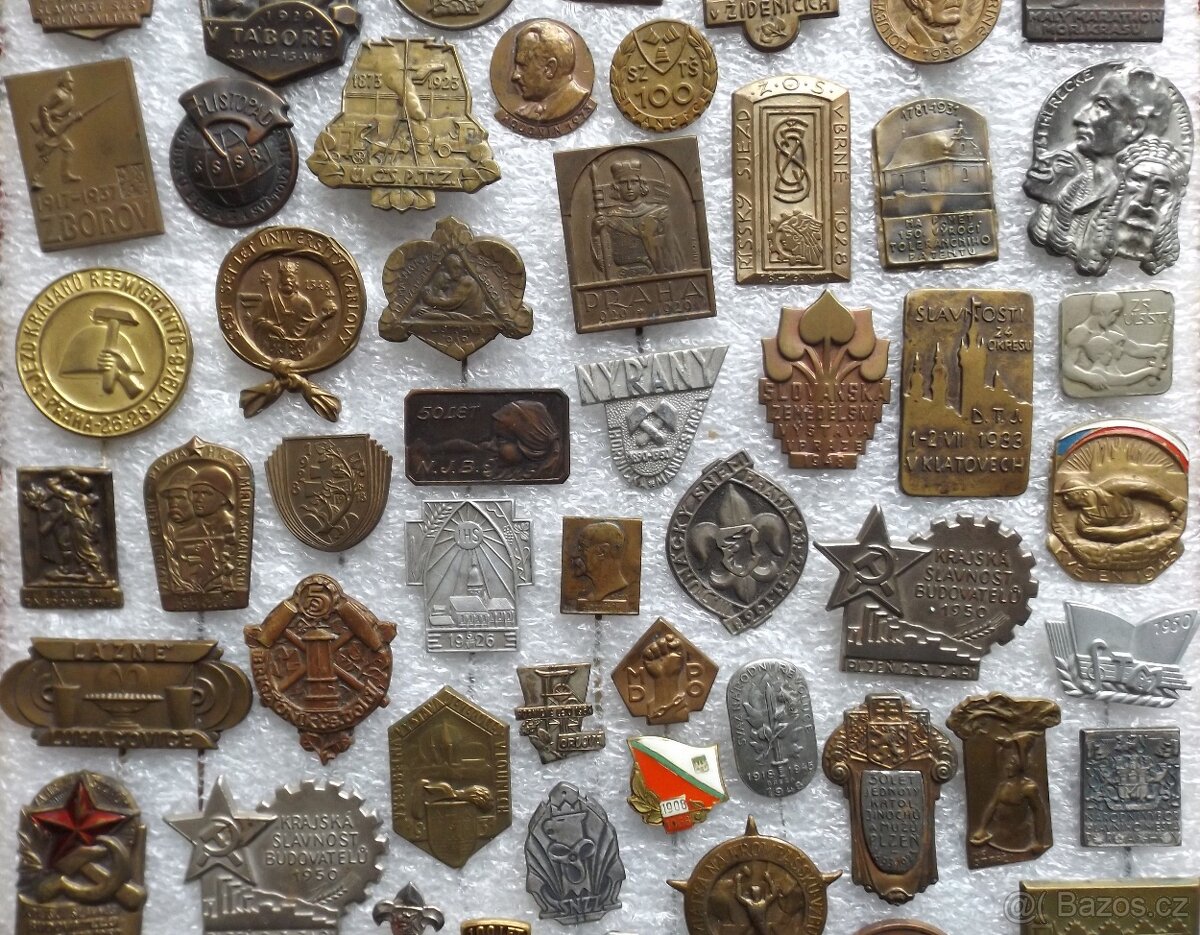 odznaky - různé druhy - 2