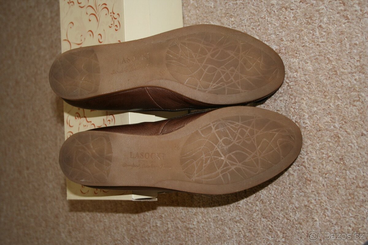 baleríny kožené 38 - 2