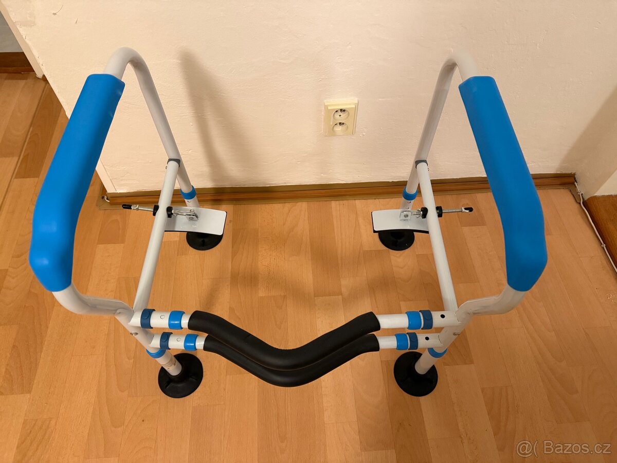 Opěrka nástavec na WC, nastavitelná - 2