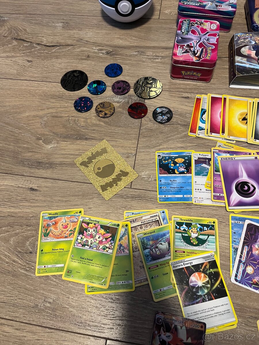 Kartičky, krabičky a příslušenství Pokemon - 2