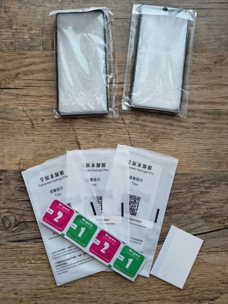 Motorola Edge 60 Fusion - 3x hydrogel sklo, 2x kryt - 2